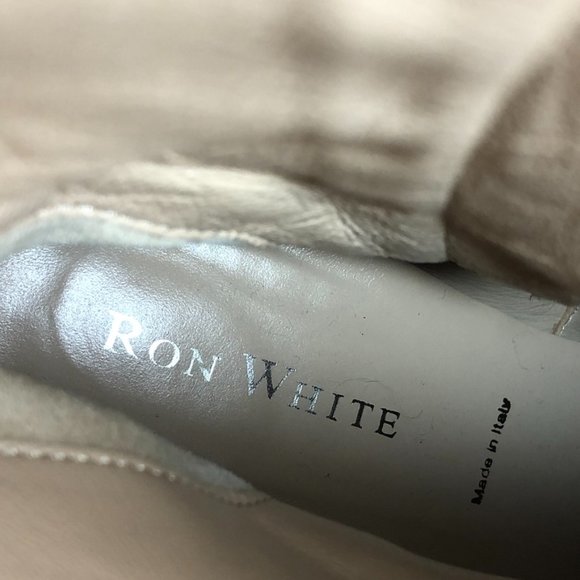 Ron White Perry Weatherproof Block Heel Suede Fringe Boot, EU 41 Women's 10 - Picture 8 of 9